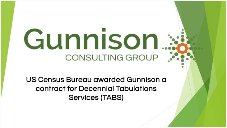 Gunnison a contract for Decennial Tabulations Services