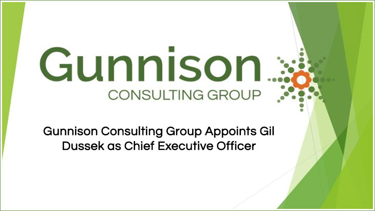 Gunnison Consulting Group Appoints Gil Dussek as Chief Executive Officer