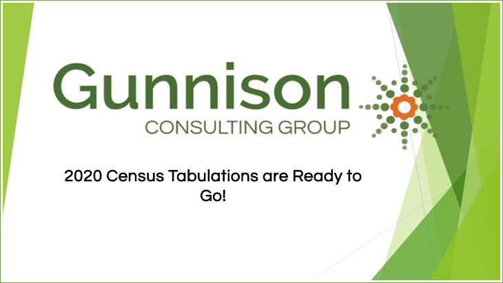 2020 Census Tabulations are Ready to Go!