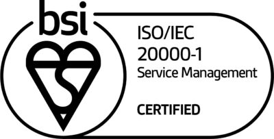 BSI Mark of Trust Certified ISO/IEC 20000-1 Service Management